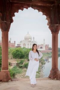 Shirin Kota Doriya Chikankari Suit | Lucknowi Near Me | Handwork Chikankari | Cotton Kurti | Affordable | Premium | Summer | Classic | Elegant | Kota Doriya